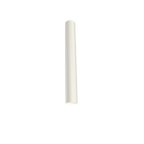 LUMICOM - ROND Plafonnier, 1x GU10, max 33W, métal, blanc brillant, D.6cm x H40cm