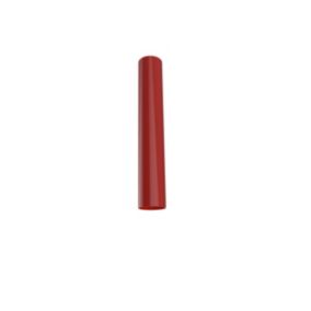 LUMICOM - ROND Plafonnier, 1x GU10, max 33W, métal, rouge brillant, D.6cm x H30cm