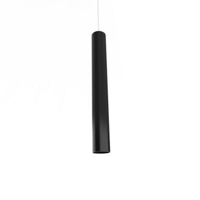 LUMICOM - ROND Suspension, 1X E27, max 42W, métal, noir brillant, H.40cm