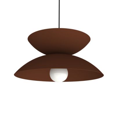 LUMICOM - ROND Suspension, 1X GU10, max 33W, métal, bleu méditerranéen, H.60cm