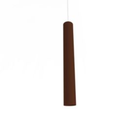 LUMICOM - ROND Suspension, 1X GU10, max 33W, métal, corten, H.40cm