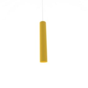 LUMICOM - ROND Suspension, 1X GU10, max 33W, métal, jaune, H.30cm