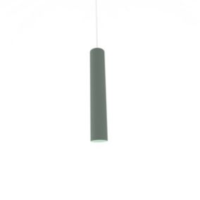 LUMICOM - ROND Suspension, 1X GU10, max 33W, métal, vert iceberg, H.30cm