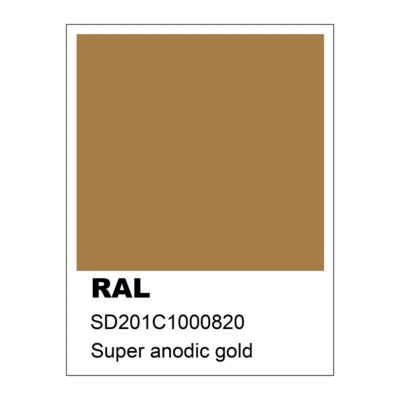 LUMICOM - ROND Suspension, 1X GU10, max 42W, métal, anodic gold, H.30cm