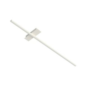 LUMICOM - SPLINT 1X Plafonnier, STRIP LED, 17W/m, 3000K, métal, blanc brillant, L100cm