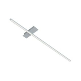 LUMICOM - SPLINT 1X Plafonnier, STRIP LED, 17W/m, 3000K, métal, gris, L100cm