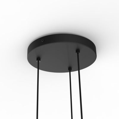 LUMICOM - SPLINT 3X Suspension, STRIP LED, 17W/m, 4000K, métal, noir mat, L100cm