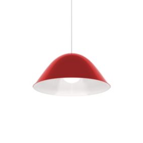 LUMICOM - SPORE Suspension, 1X E27, max 42W, métal, rouge brillant/blanc, D35cm