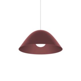 LUMICOM - SPORE Suspension, 1X E27, max 42W, métal, rouge cowhide, D35cm