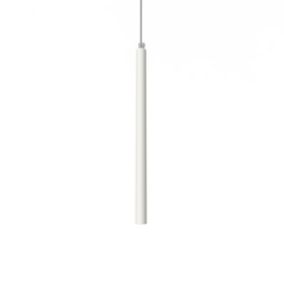 LUMICOM - STELO 1X Suspension, LED INTEGREE, 4.2W, 4000K, métal, blanc mat, H.40cm