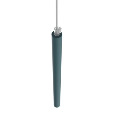 LUMICOM - STELO 1X Suspension, LED INTEGREE, 4.2W, 4000K, métal, bleu méditerranéen, H.40cm