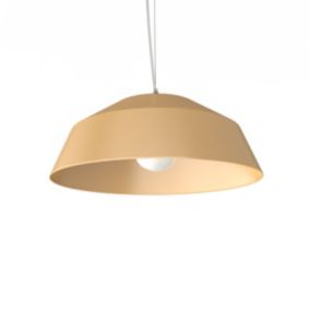 LUMICOM - TOKYO Suspension, 1xE27, max 42W, métal, anodic gold, D.50cm