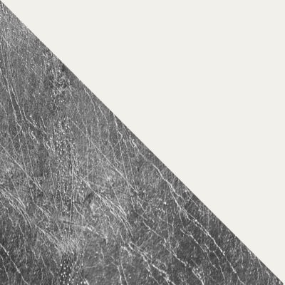 LUMICOM - TOKYO Suspension, 1xE27, max 42W, métal, blanc mat/feuille argent, D.50cm