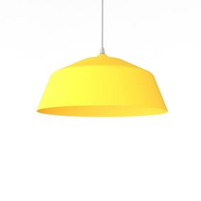 LUMICOM - TOKYO Suspension, 1xE27, max 42W, métal, jaune, D.35cm