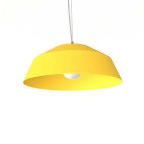 LUMICOM - TOKYO Suspension, 1xE27, max 42W, métal, jaune, D.50cm