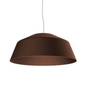 LUMICOM - TOKYO Suspension, 1xE27, max 42W, métal, marron corten, D.35cm