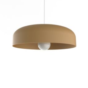 LUMICOM - TUZZI Suspension, 1xE27, max 42W, métal, anodic gold, D.40cm