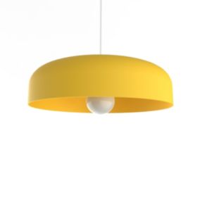 LUMICOM - TUZZI Suspension, 1xE27, max 42W, métal, jaune, D.40cm