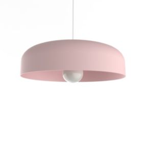 LUMICOM - TUZZI Suspension, 1xE27, max 42W, métal, rose, D.40cm