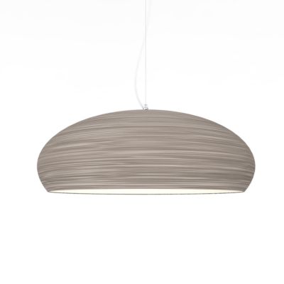 LUMICOM - UFO Suspension, 1xE27, max 42W, métal, gris tourterelle/blanc, D.60cm