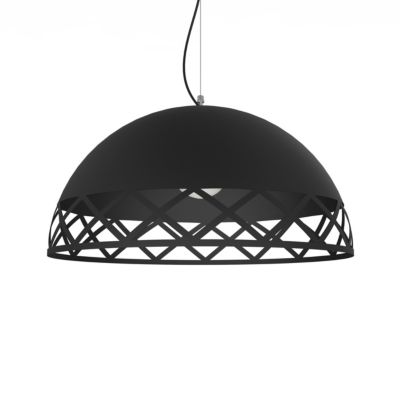 LUMICOM - WINDOW Suspension, 1xE27, max 42W, métal, matt black, D.60cm