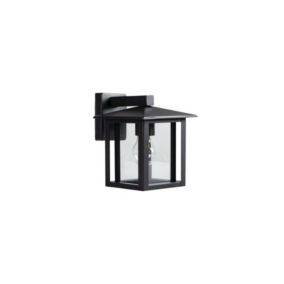 Luminaire 15W E27 étanche IP44 Noir