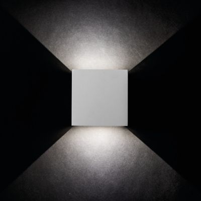 Luminaire façade LED 7W IP54 Graphite Carré 100x100mm