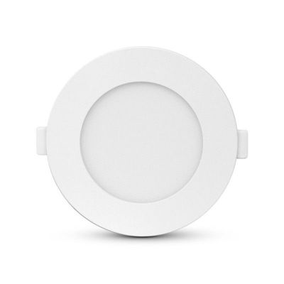 Luminaire LED diamètre 128mm 6W blanc chaud