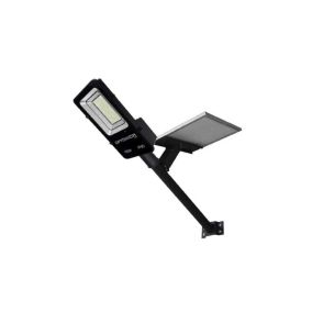 Luminaire LED Urbain Solaire 40W Noir IP65 avec Détecteur + Télécommande