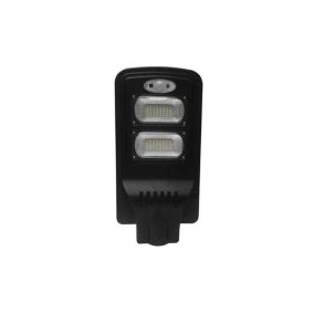 Luminaire LED Urbain Solaire 8W Noir IP65 avec Détecteur + Télécommande