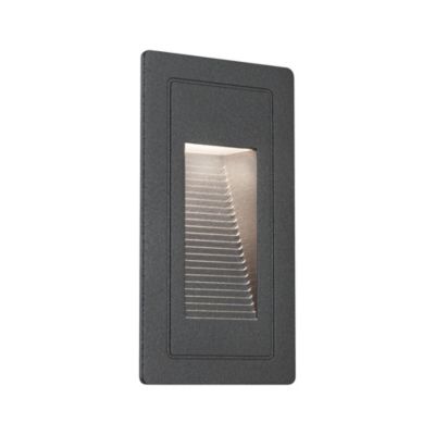 Luminaire mural extérieur encastré à LED High IP44 carré 103x62mm 3000K ...