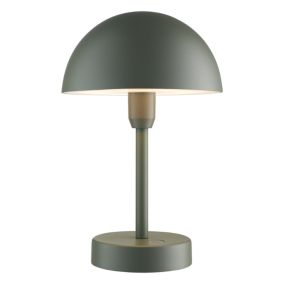 Luminaire nomade ELLEN, Aluminium, Couleur Vert Olive, LED Module, H.25, IP44 / NORDLUX Extérieur