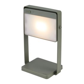 Luminaire nomade SAULIO, Aluminium, Couleur Vert Olive, LED Module, H.23.6, IP44 / NORDLUX Extérieur