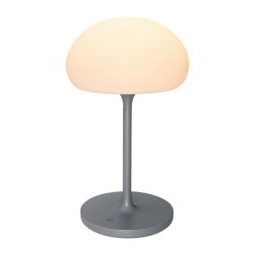 Luminaire nomade SPONGE, Matière plastique, Couleur Gris, LED Module, H.35, IP44 / NORDLUX Extérieur