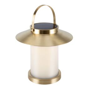 Luminaire nomade TEMPLE, Brass, Couleur Laiton, SolarLed, H.30.4, IP54 / NORDLUX Extérieur