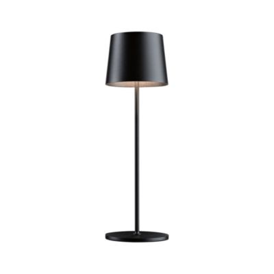 Luminaire rechargeable Gilo IP44 gradable 2700K Noir mat
