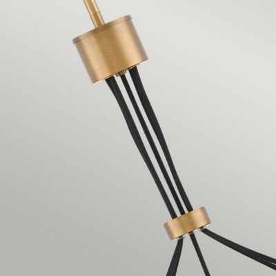 Luminaire suspendu Ensemble 5 lumières - Bronze brossé