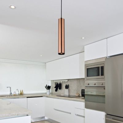 Luminaire Suspendu GU10 IP20 30cm Bronze - SILAMP