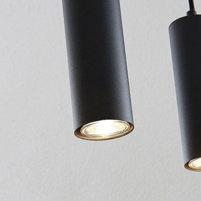 Luminaire Suspendu GU10 IP20 60cm NOIR - SILAMP
