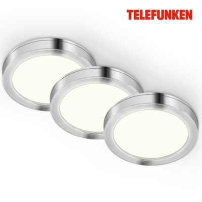 Luminaires encastrés LED 1,8 W aluminium plastique Telefunken