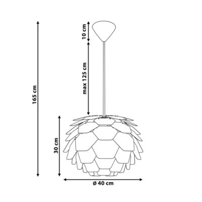 Luminaires enfant  enmatériaux synthétiques noir SEGRE S
