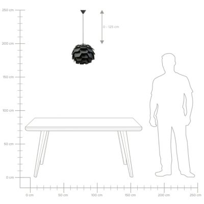 Luminaires enfant  enmatériaux synthétiques noir SEGRE S
