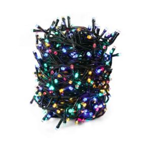 Lumineuse exterieur Multicolore, guirlande lumineuse Noël 500 LED