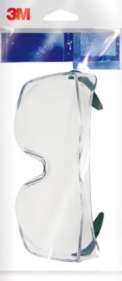 Lunettes de protection OX3000 surlunettes légères compatibles avec lunettes de vue, verres clairs antibuée UV380