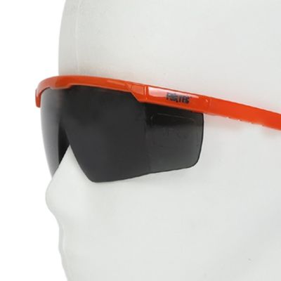 Lunettes de protection teintées FUXTEC B507-G noir orange stable et durable