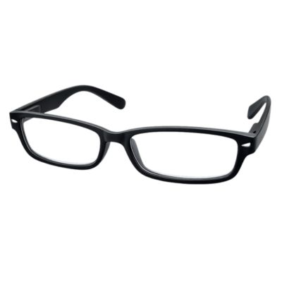 Lunettes loupe de lecture 4 dioptries monture noire mate