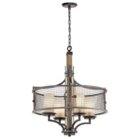 Lustre Ahrendale 4 lumières E27 100W