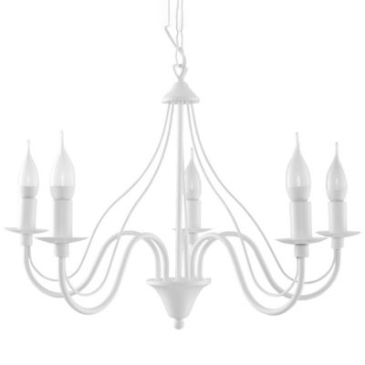 Lustre en Acier - MINERVANEBULA 90515 - Blanc - IP20 - Max 10W LED ...