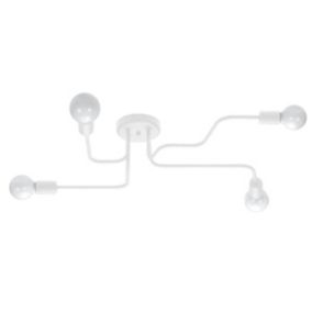 Lustre Orpheus 4 blanc - max 15W LED