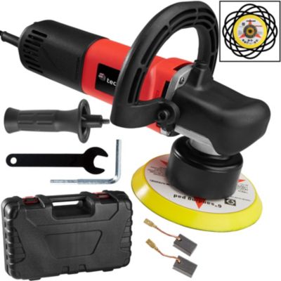 Lustreuse Polisseuse Rotative avec accessoires 710 W rouge